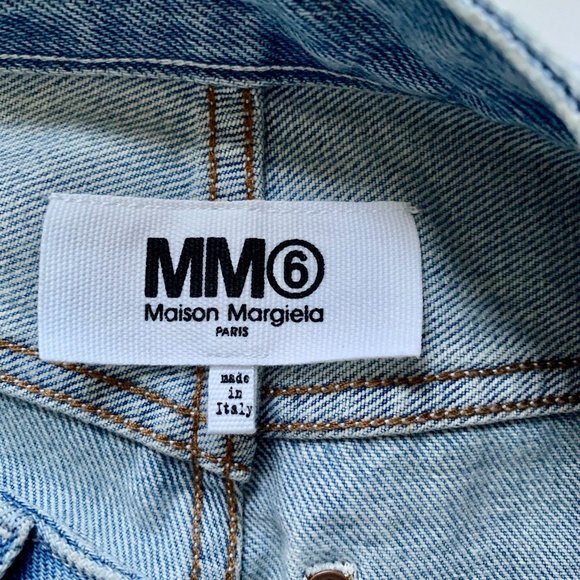 MM6 MAISON MARGIELA NWT flare jeans size US8 - Picture 6 of 14